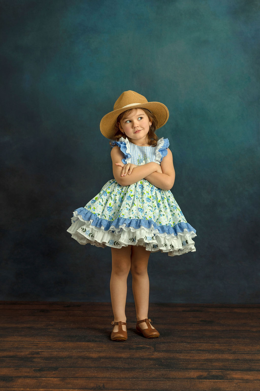 Sweet Hydrangea Lace Dress - PREORDER