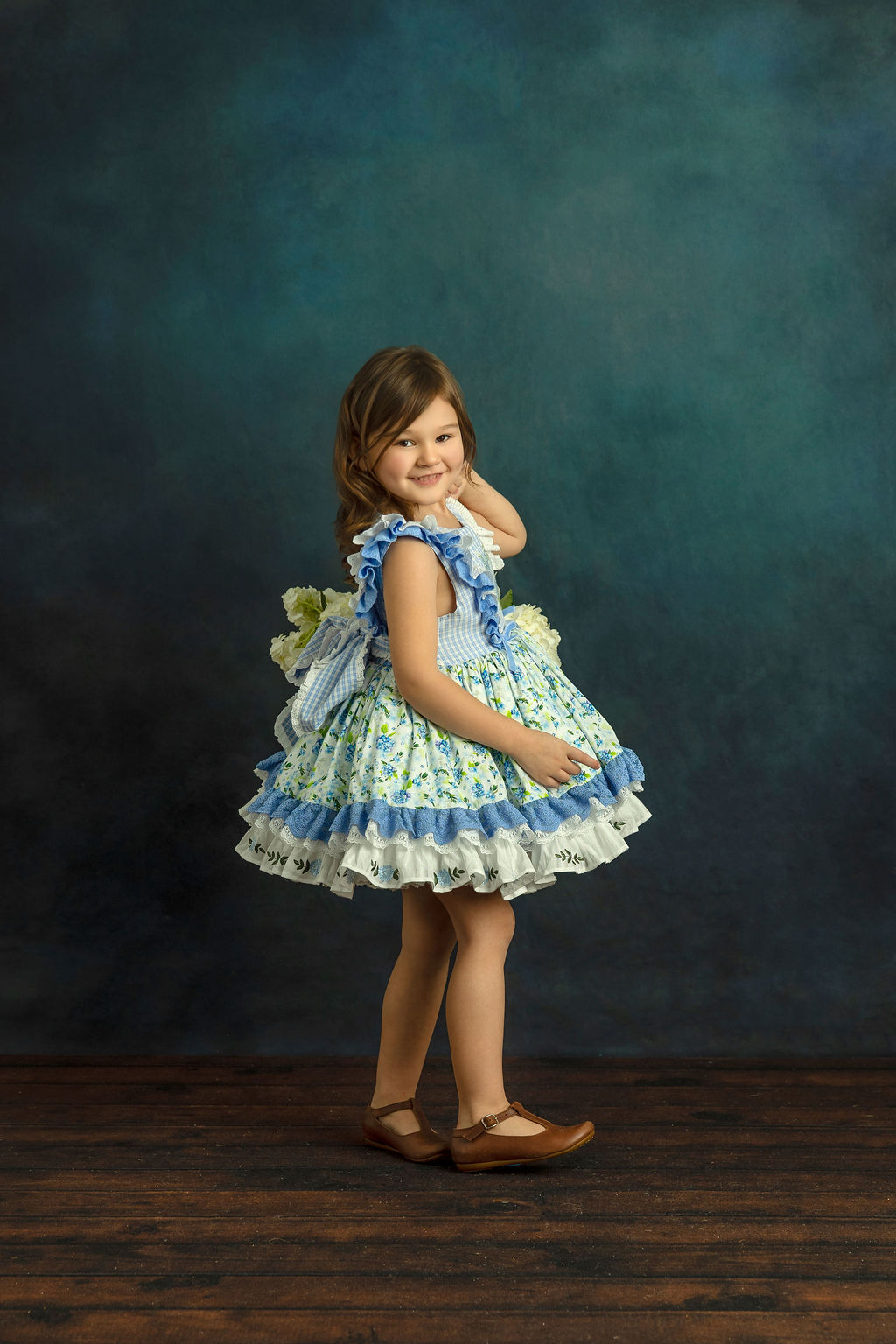 Sweet Hydrangea Lace Dress - PREORDER
