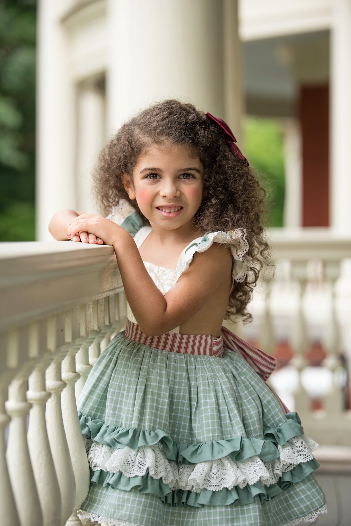 Peppermint and Pine Pettiskirt Dress - PREORDER
