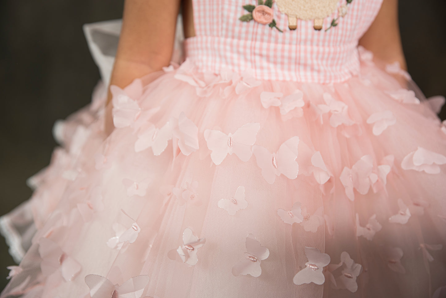 Lola's Little Lamb Pettiskirt Dress - PREORDER