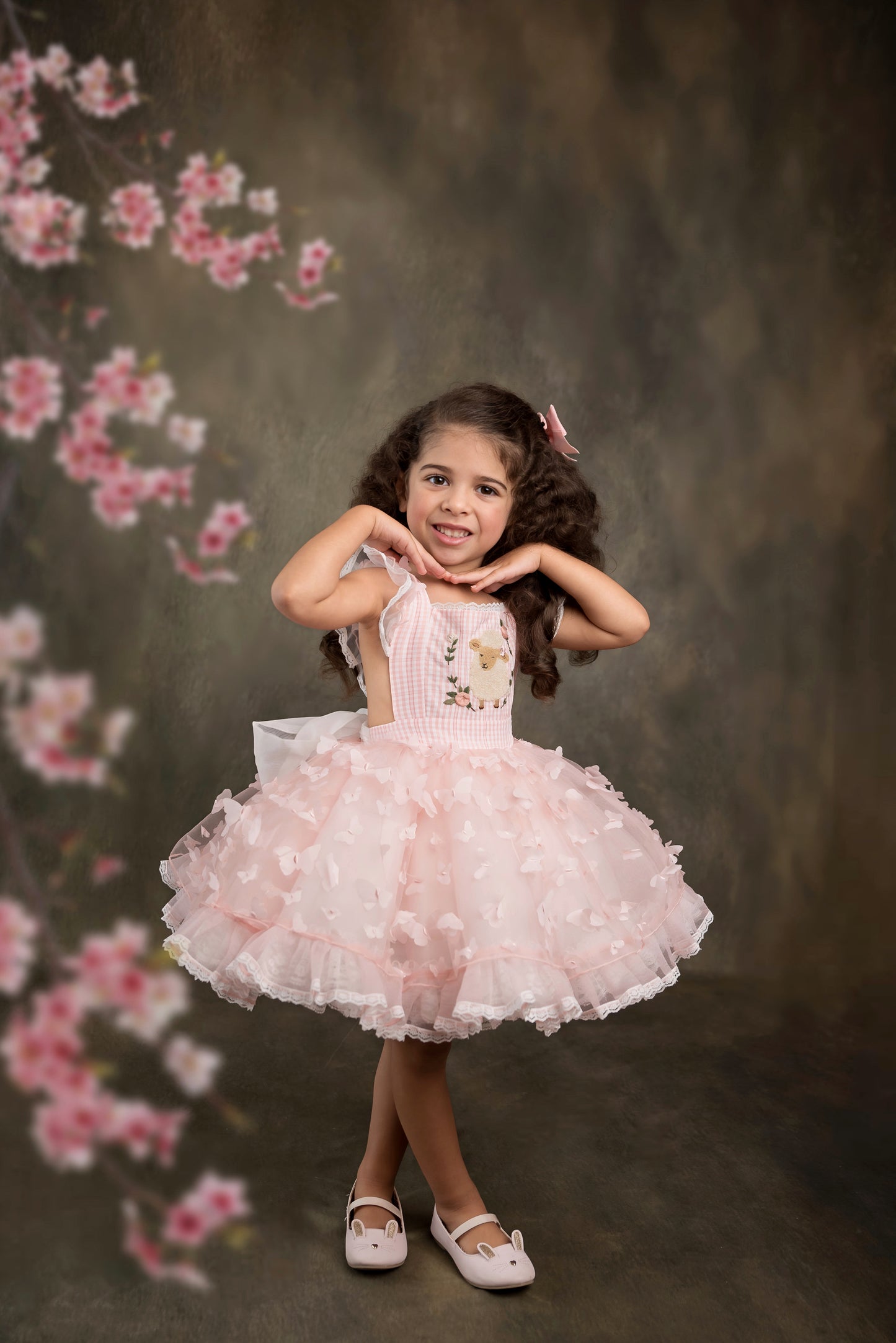 Lola's Little Lamb Pettiskirt Dress - PREORDER