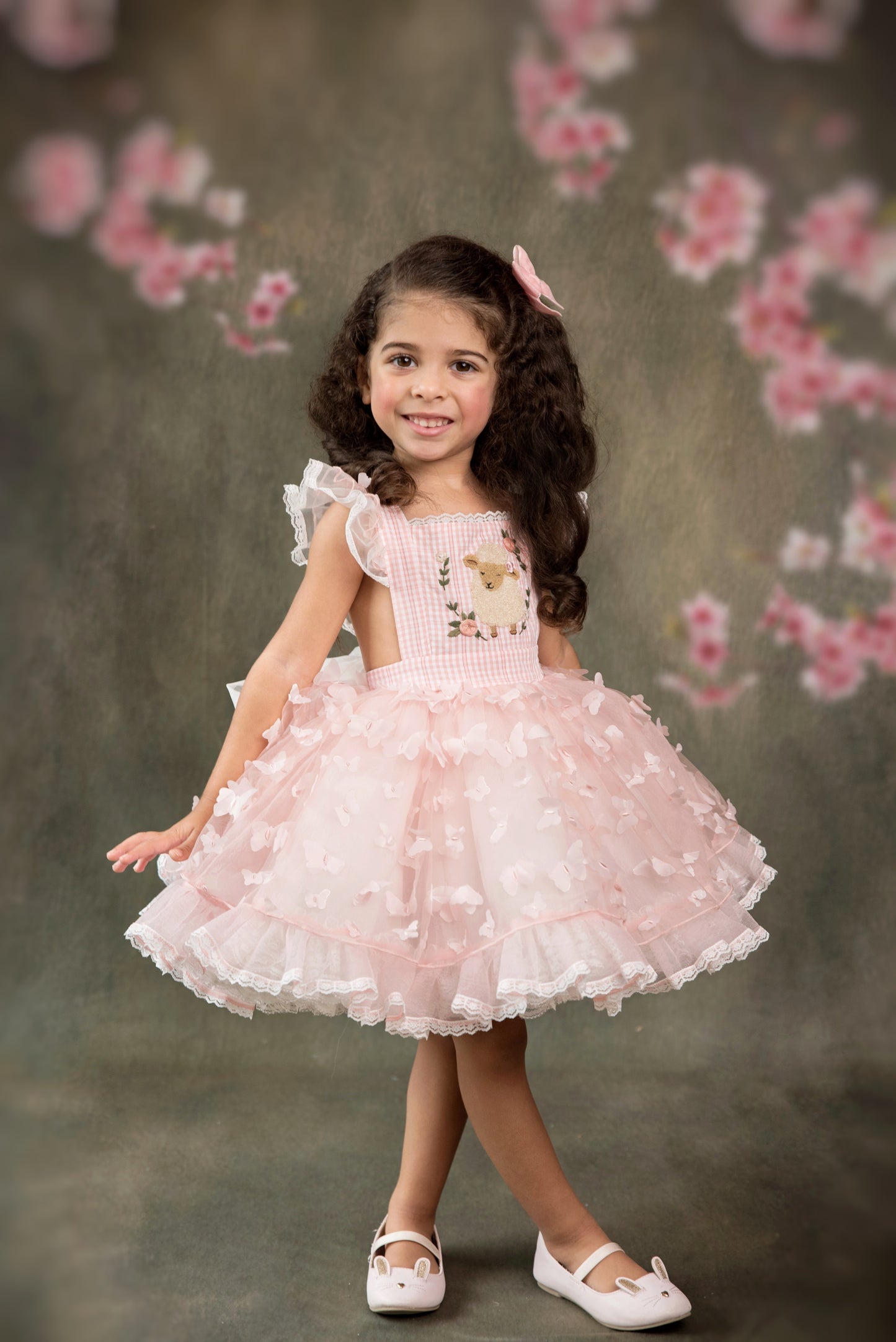 Lola's Little Lamb Pettiskirt Dress - PREORDER