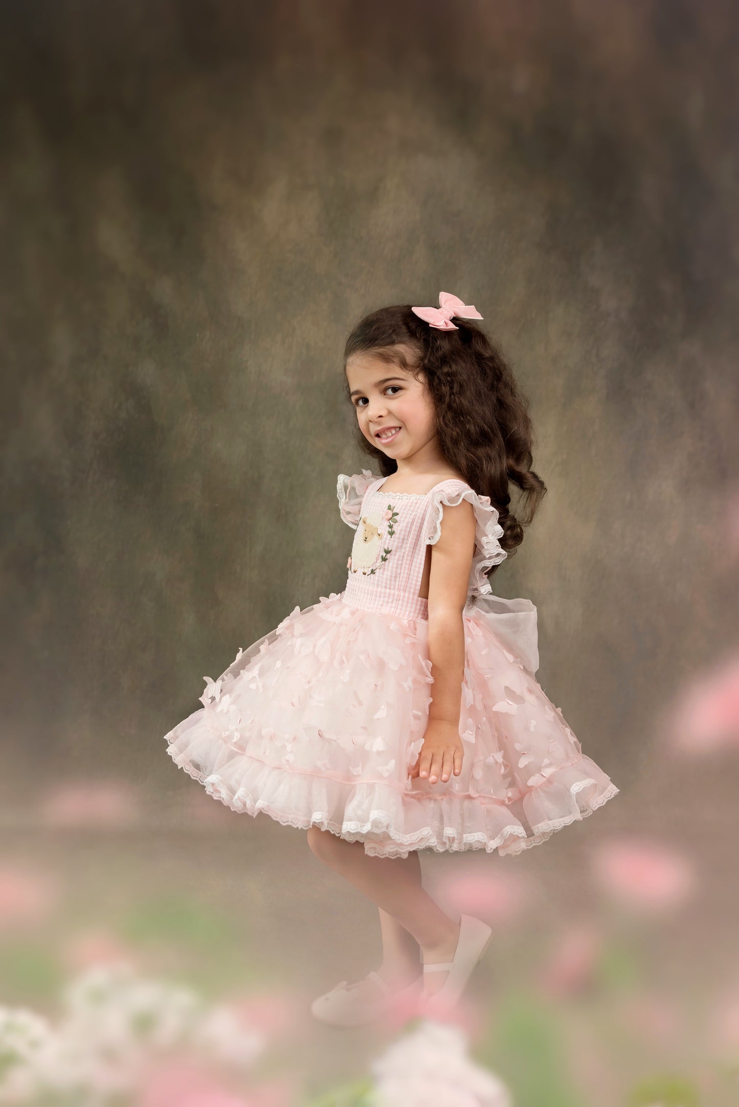 Lola's Little Lamb Pettiskirt Dress - PREORDER