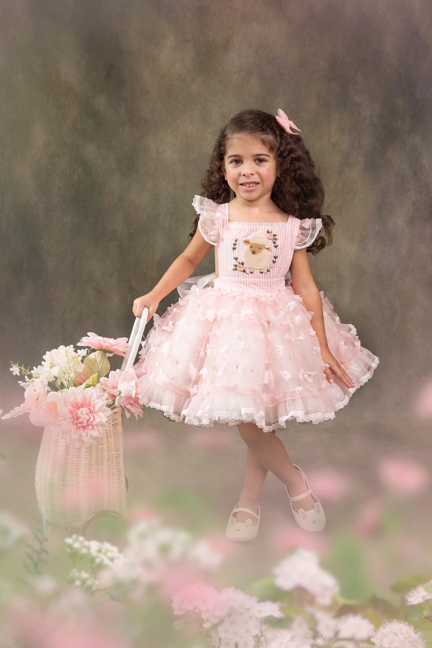 Lola's Little Lamb Pettiskirt Dress - PREORDER