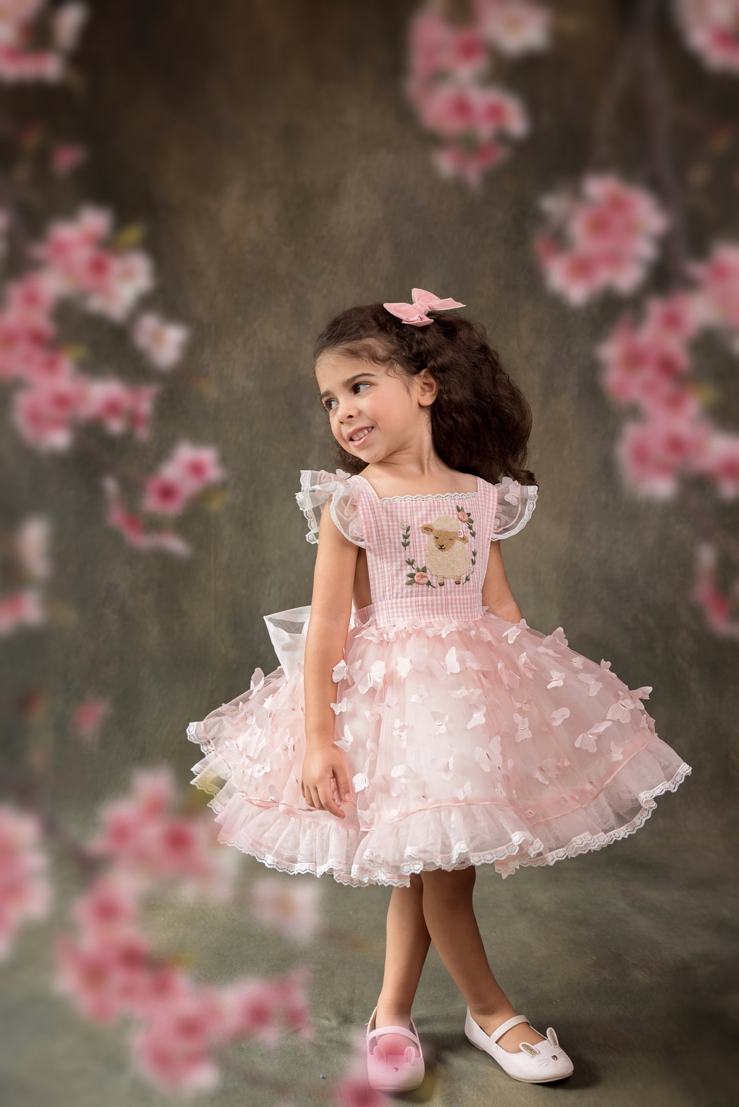 Lola's Little Lamb Pettiskirt Dress - PREORDER