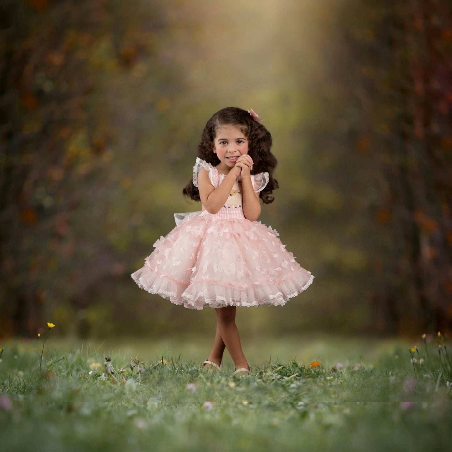 Lola's Little Lamb Pettiskirt Dress - PREORDER