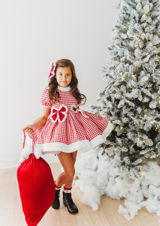 The Claus and Co Pettiskirt Dress - PREORDER