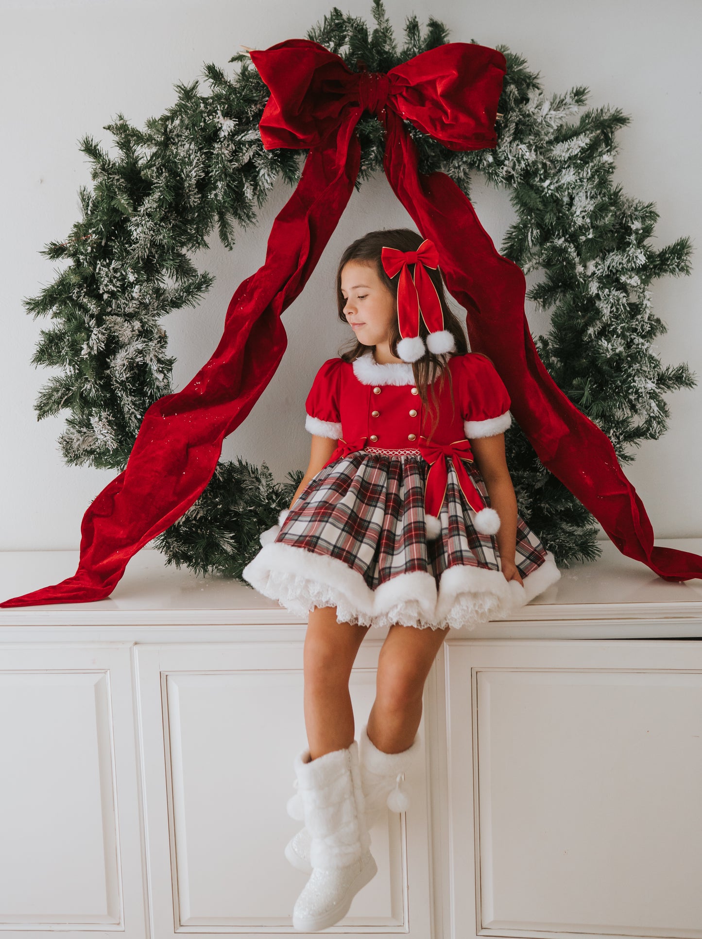 The North Pole Princess Pettiskirt Dress - PREORDER