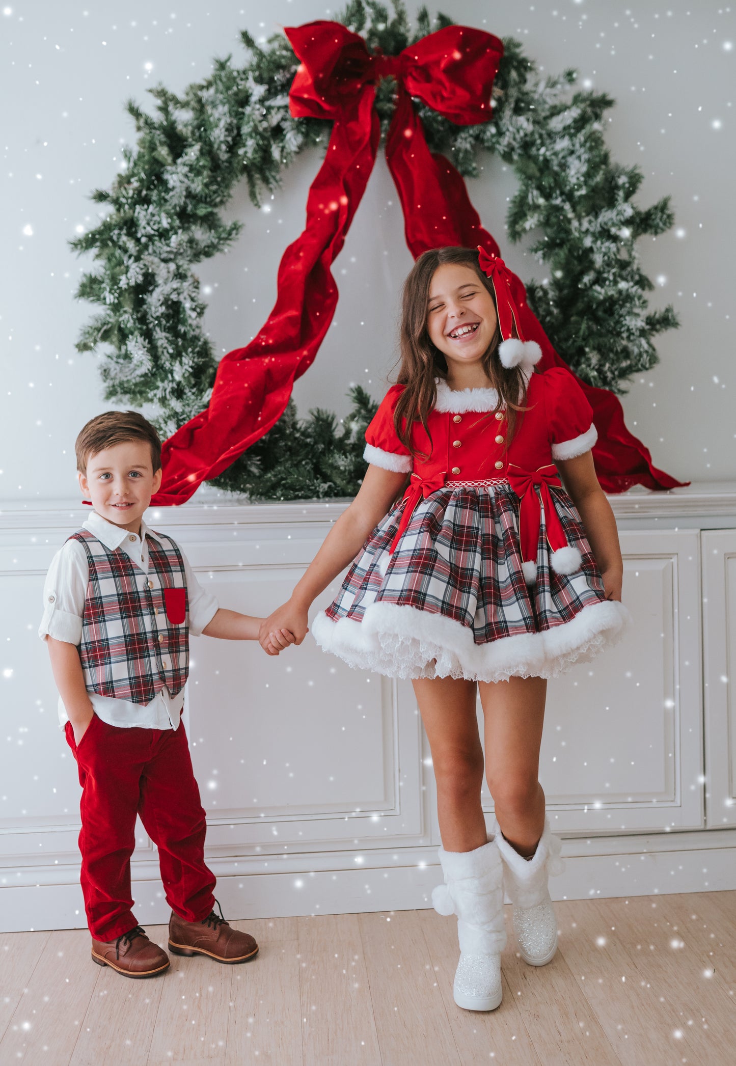 The North Pole Princess Pettiskirt Dress - PREORDER