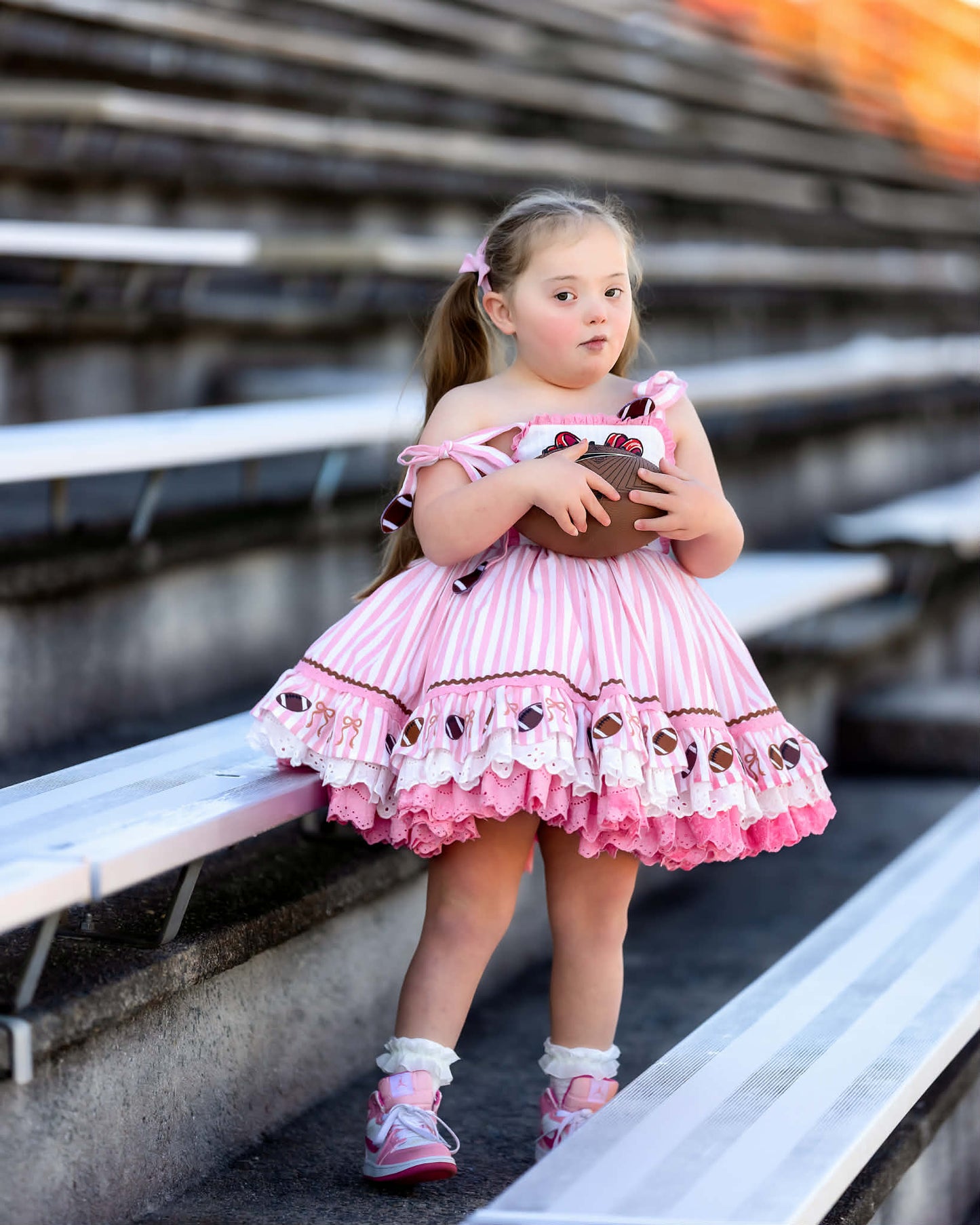 Game Day Glam Pettiskirt Dress and Bloomers - PREORDER