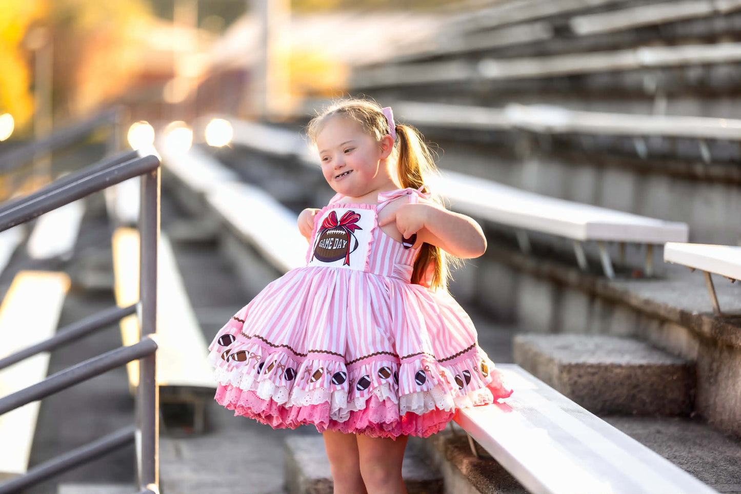 Game Day Glam Pettiskirt Dress and Bloomers - PREORDER