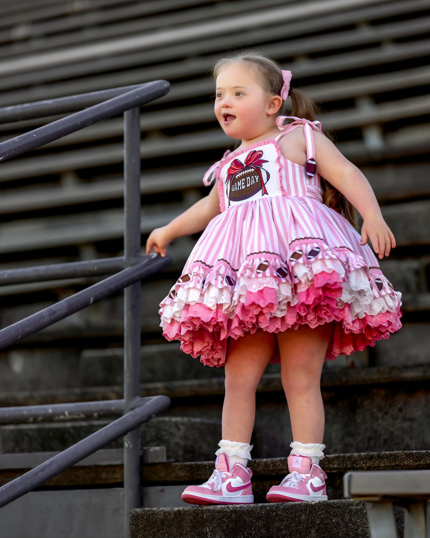 Game Day Glam Pettiskirt Dress and Bloomers - PREORDER