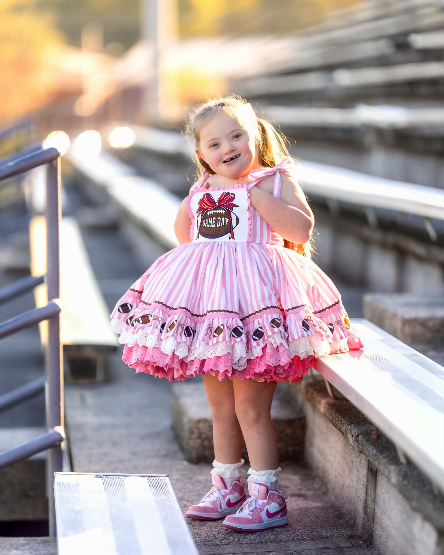 Game Day Glam Pettiskirt Dress and Bloomers - PREORDER