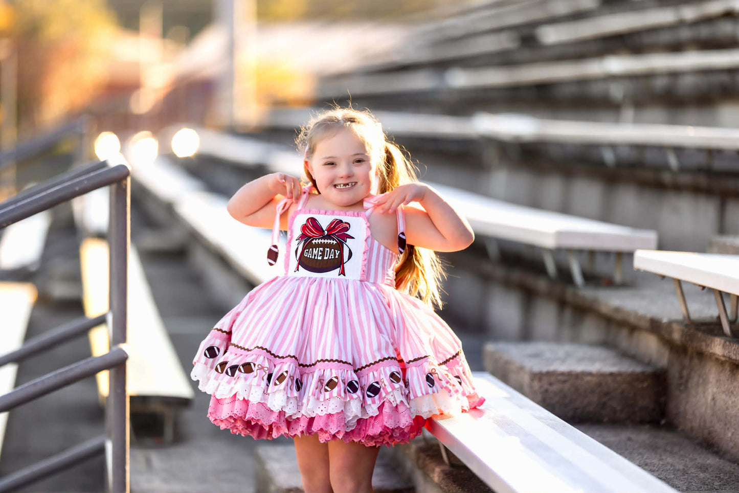 Game Day Glam Pettiskirt Dress and Bloomers - PREORDER