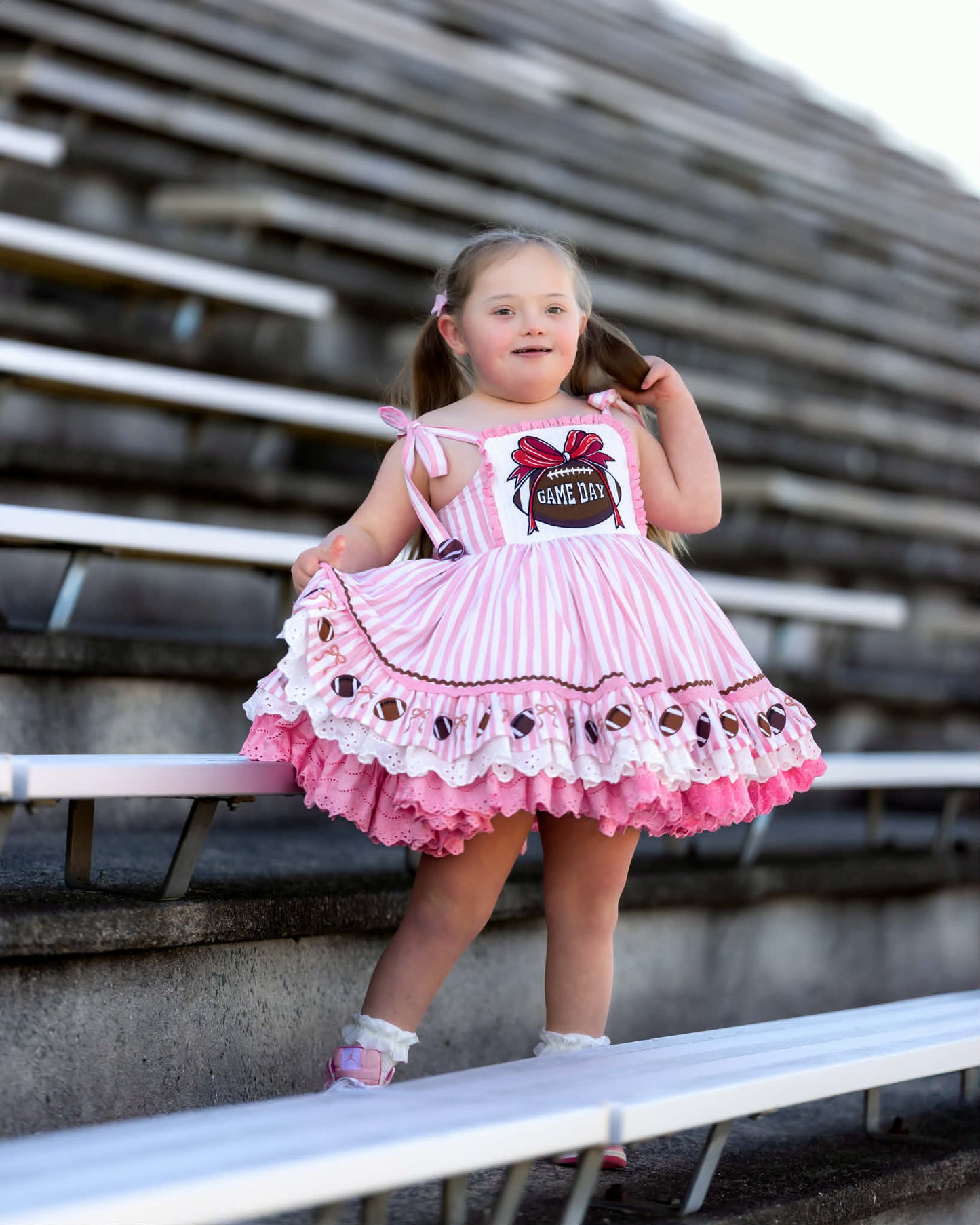 Game Day Glam Pettiskirt Dress and Bloomers - PREORDER