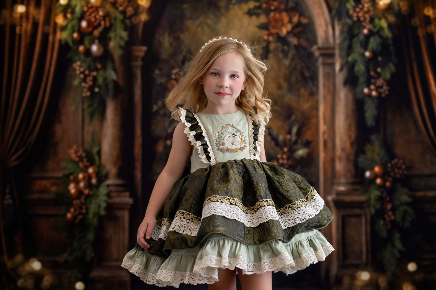 The King Has Come Pettiskirt Dress - PREORDER