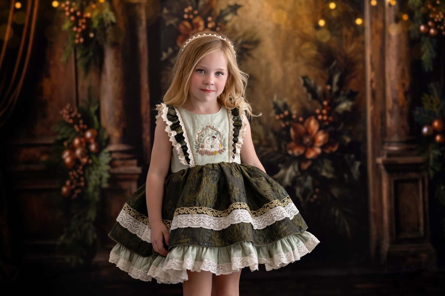 The King Has Come Pettiskirt Dress - PREORDER