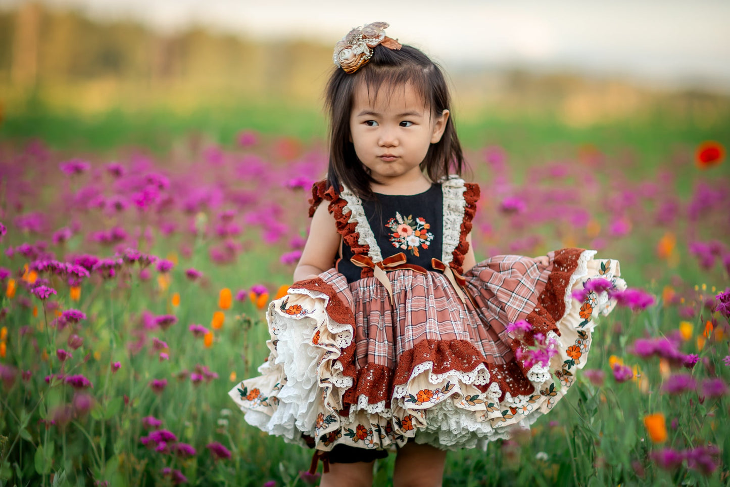 Emmy's Briarwood Bloom Pettiskirt Dress - PREORDER