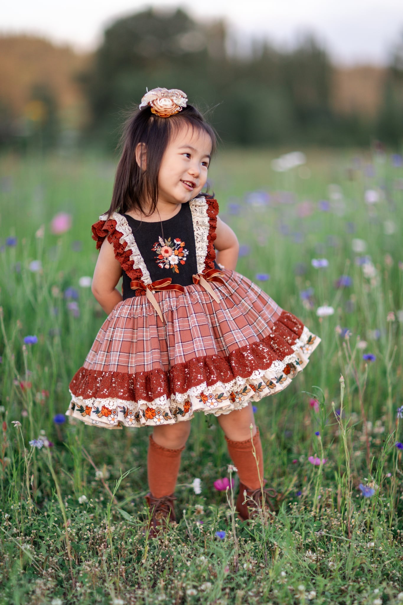 Emmy's Briarwood Bloom Pettiskirt Dress - PREORDER