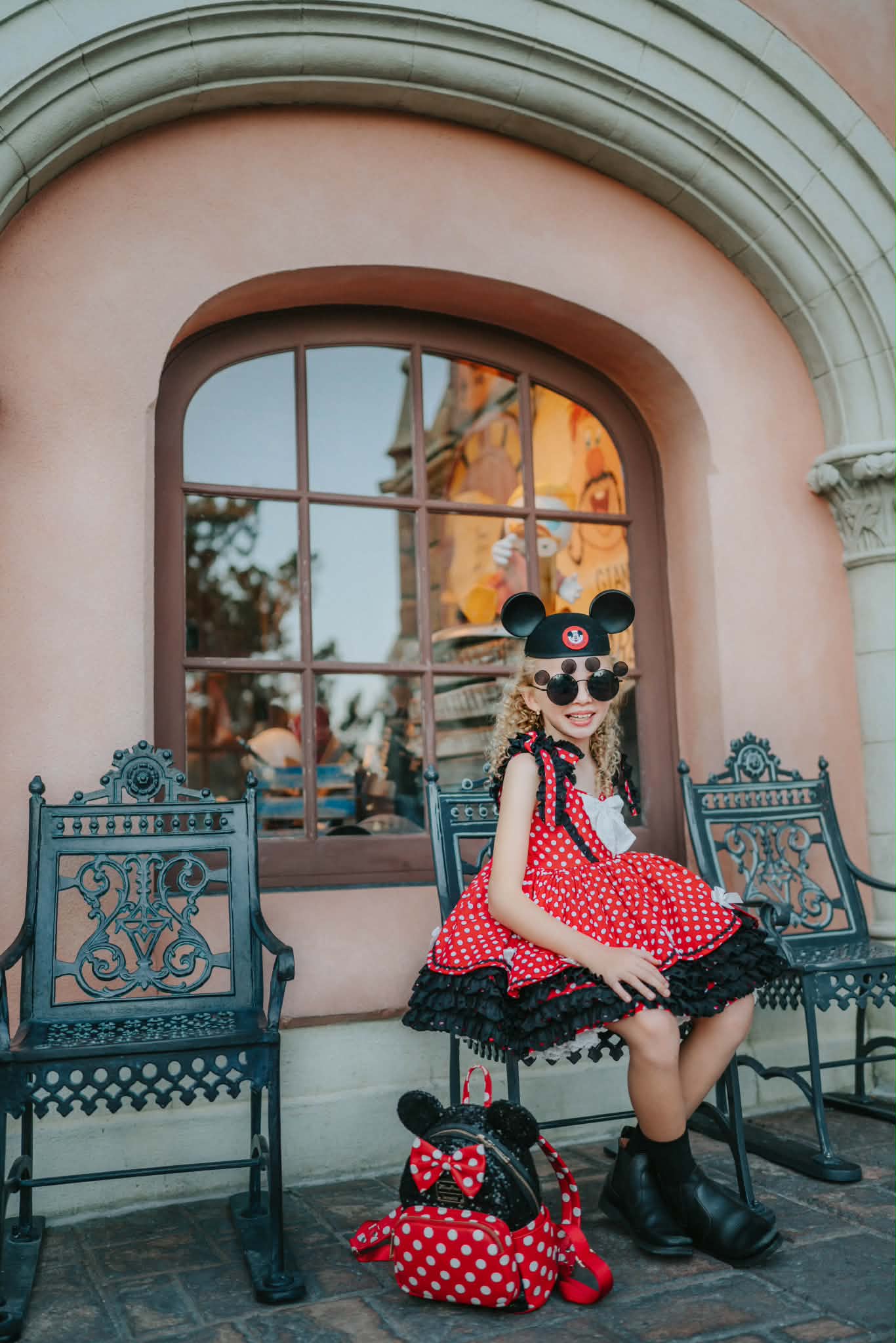 Polka Dot Party Dress and Blooms - PREORDER