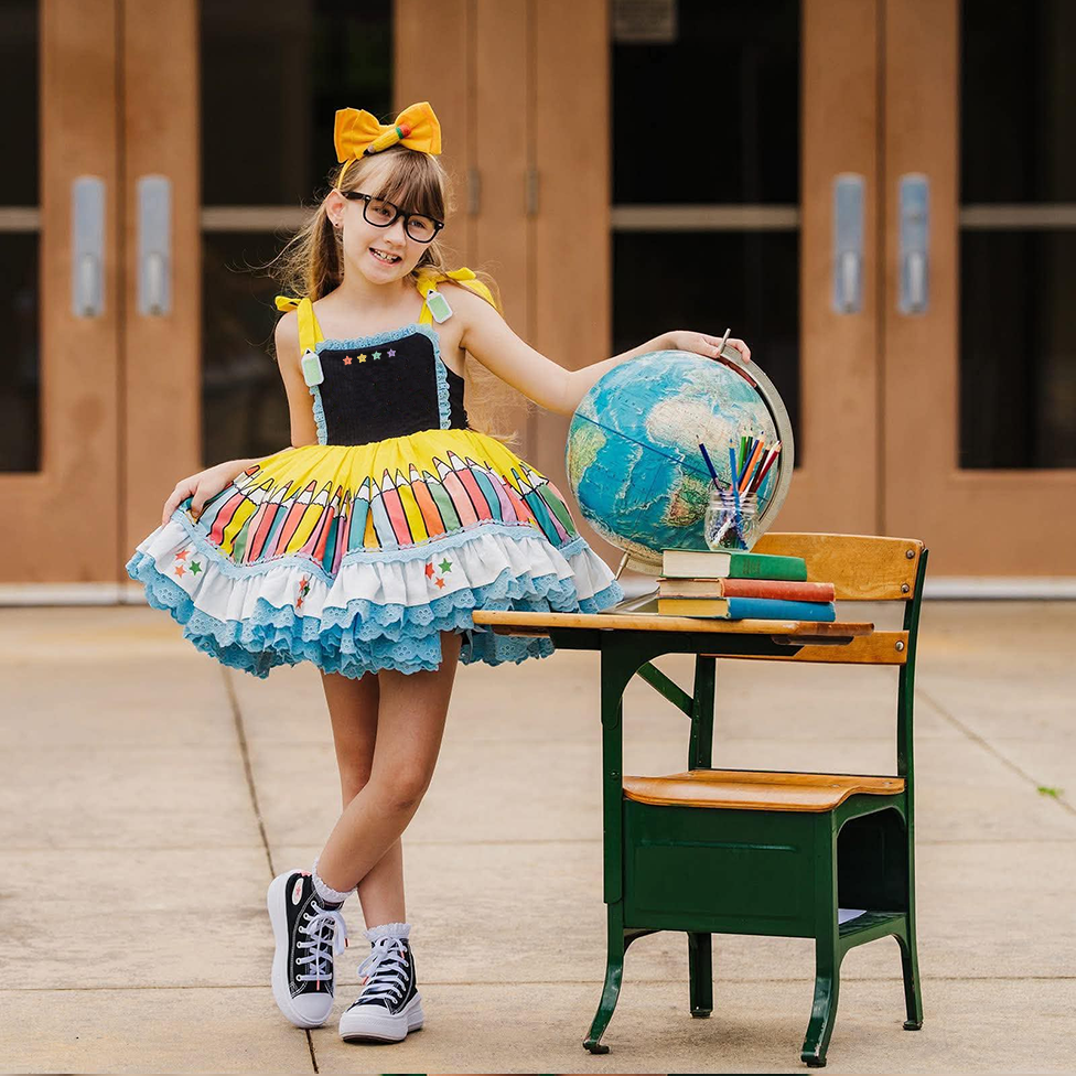 The Star Student Pettiskirt Dress - PREORDER - NO embroidery