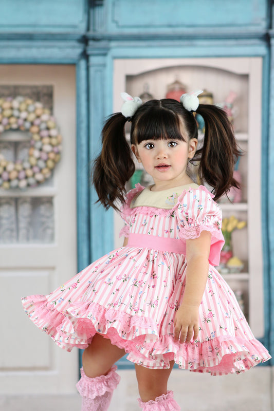 Harlow's Bunny and Blooms Dress